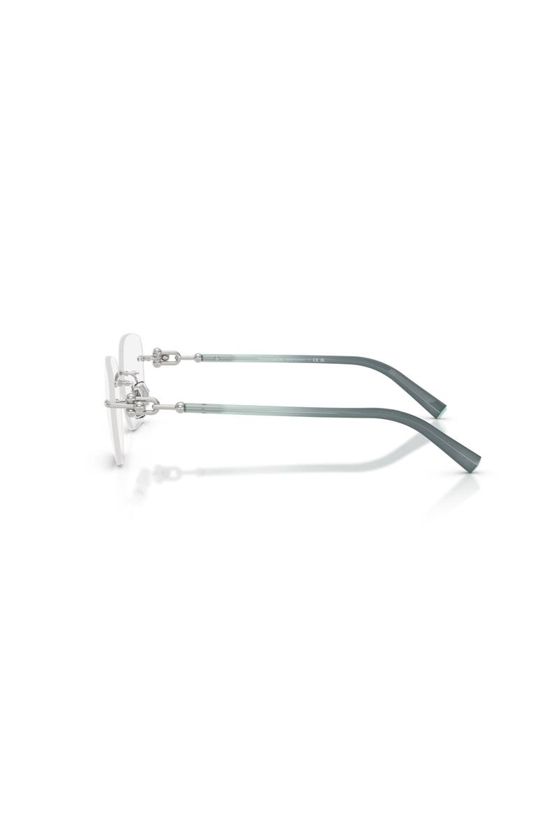 54mm Square optical glasses, Alternate, color, Silver