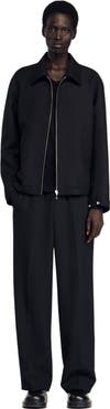 SANDRO Zip-up jacket