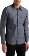 Lee 101 Western Chambray Snap-Up Shirt