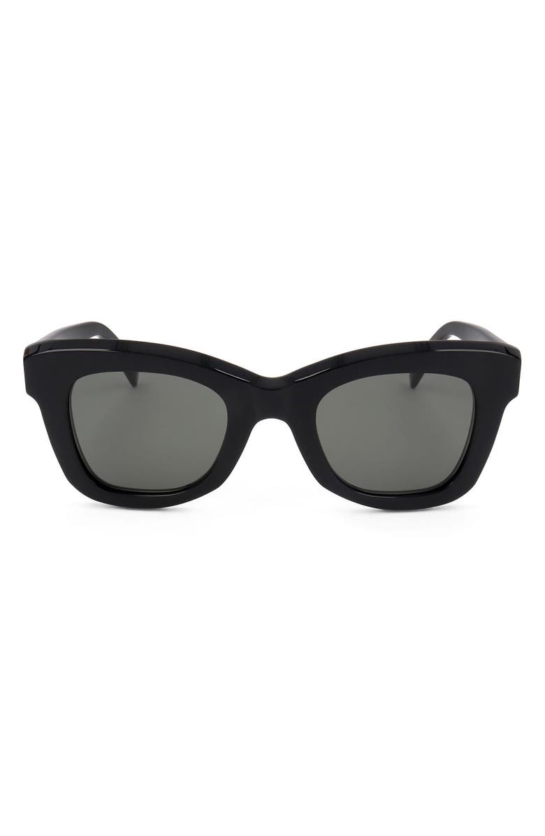 SUPER by RETROSUPERFUTURE<sup>®</sup> 50mm Square Sunglasses, Main, color, Black