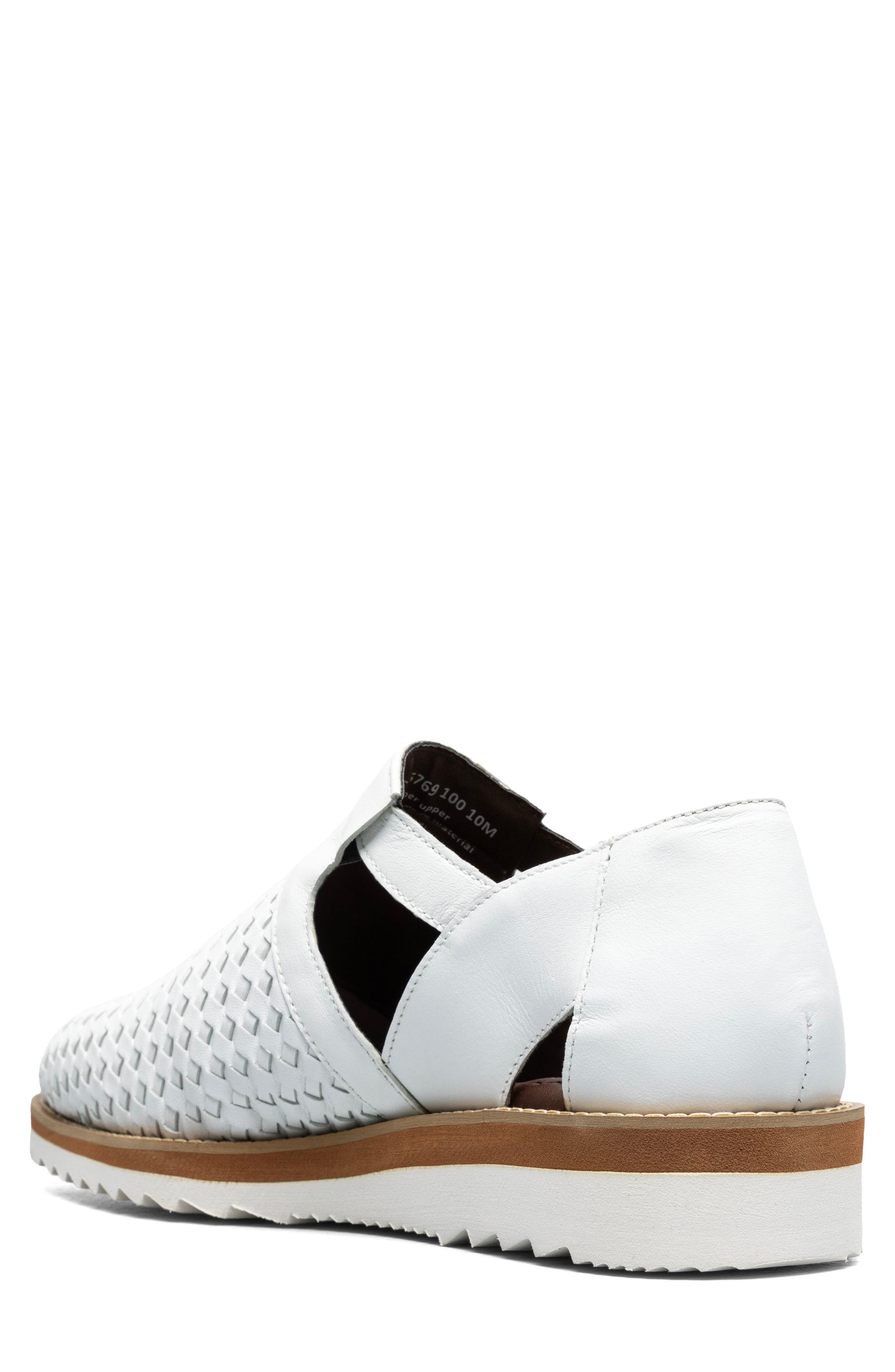 Alvarado Woven Loafer, Alternate, color, WHITE