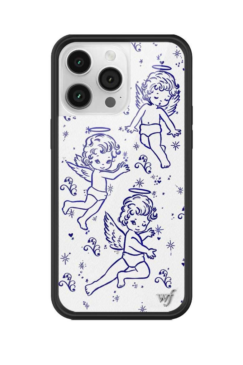 Cherubs iPhone Case, Alternate, color, White