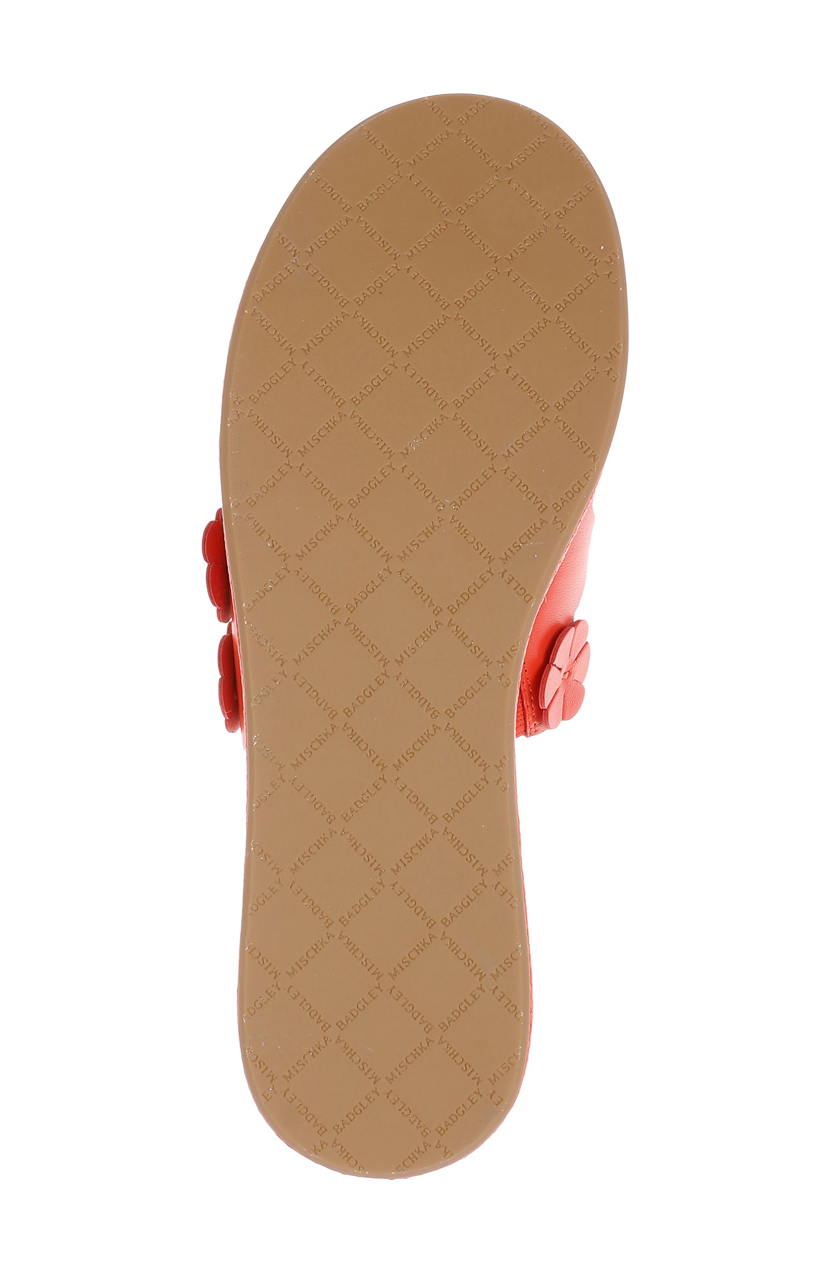 Wendall Platform Wedge Slide Sandal, Alternate, color, RED LEATHER