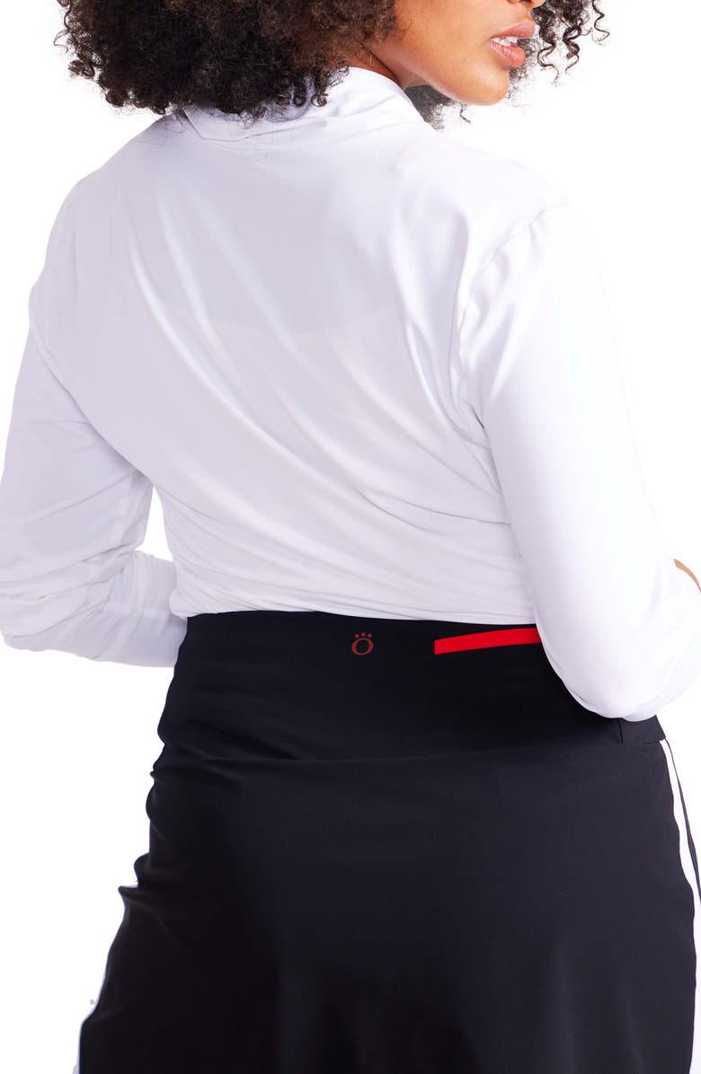 KINONA Lovely Layer Long Sleeve Top, Alternate, color, White