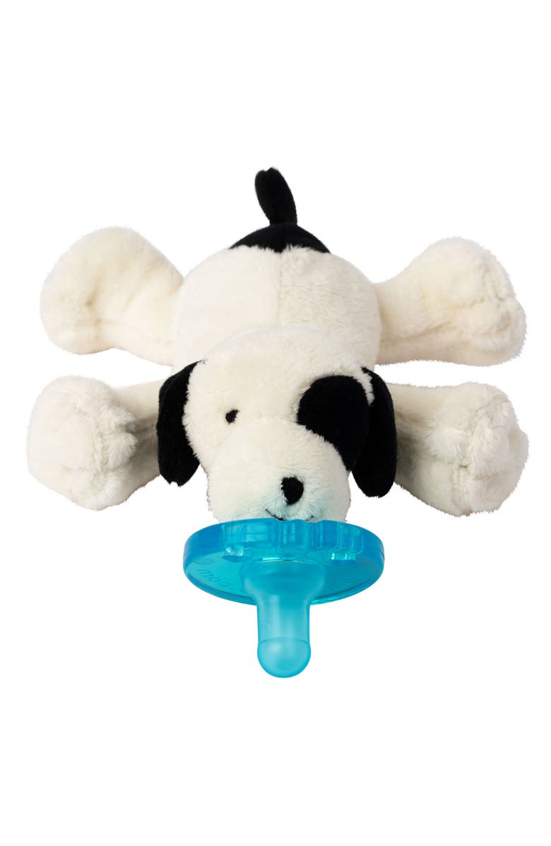 WubbaNub<sup>™</sup> Plush Pacifier Toy, Main, color, Black/ White