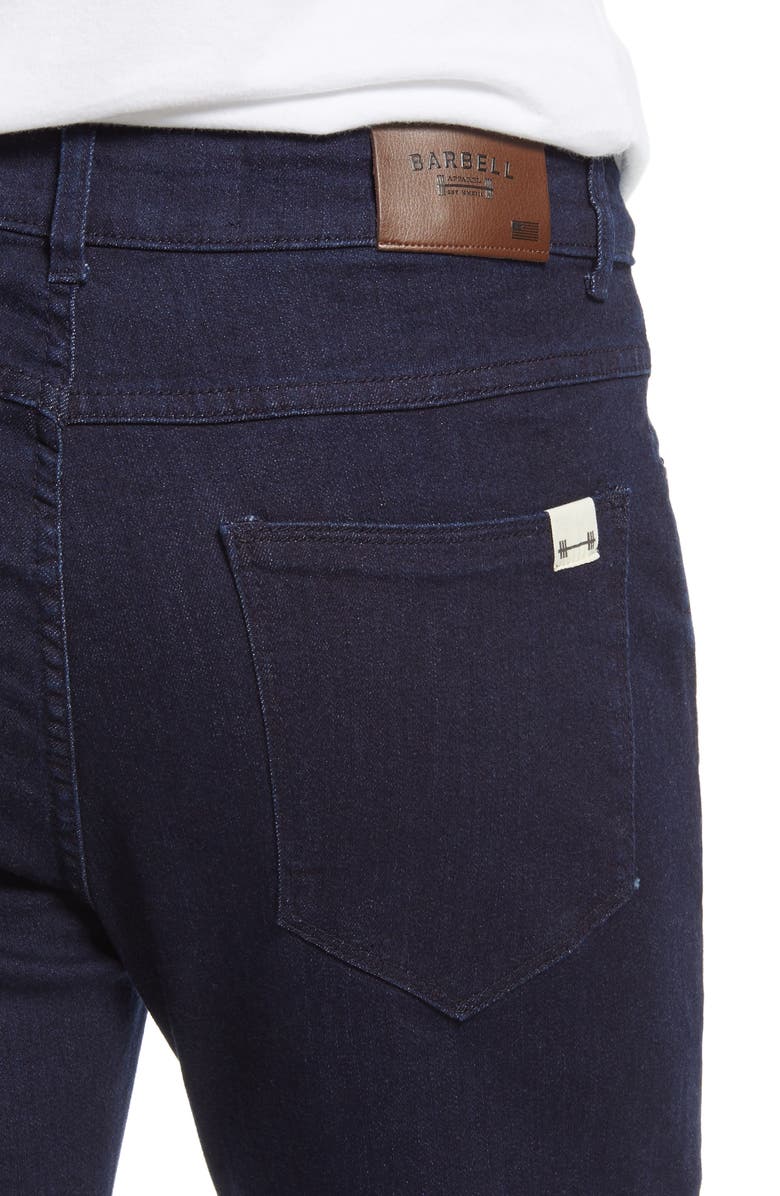 Barbell Apparel Slim Athletic Fit Jeans, Alternate, color, 