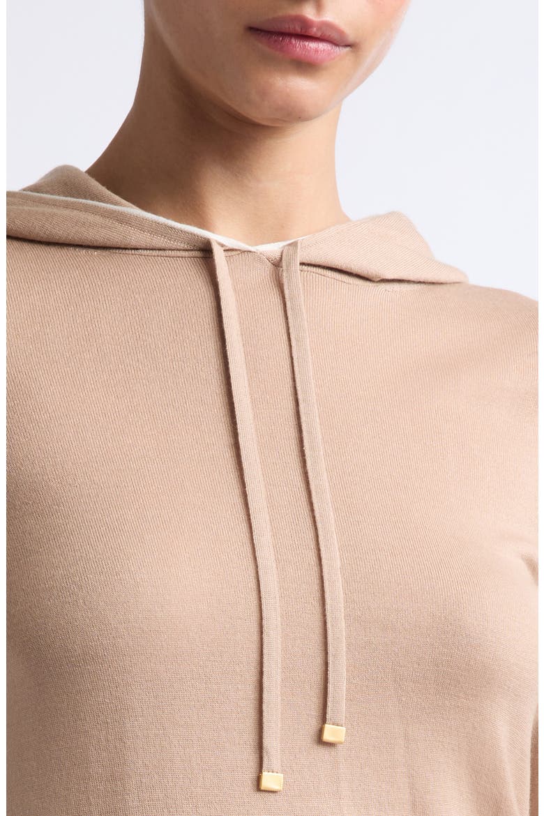 Merino Wool Hoodie, Alternate, color, 04A-01 CAMEL WHITE