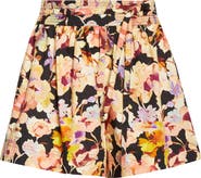 Ulla Johnson Rowan Floral Cotton Shorts
