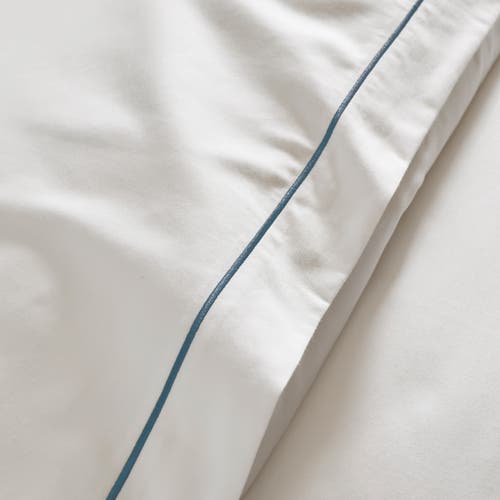 Christy Premium Luxury Sateen Cotton Flat Sheets In White