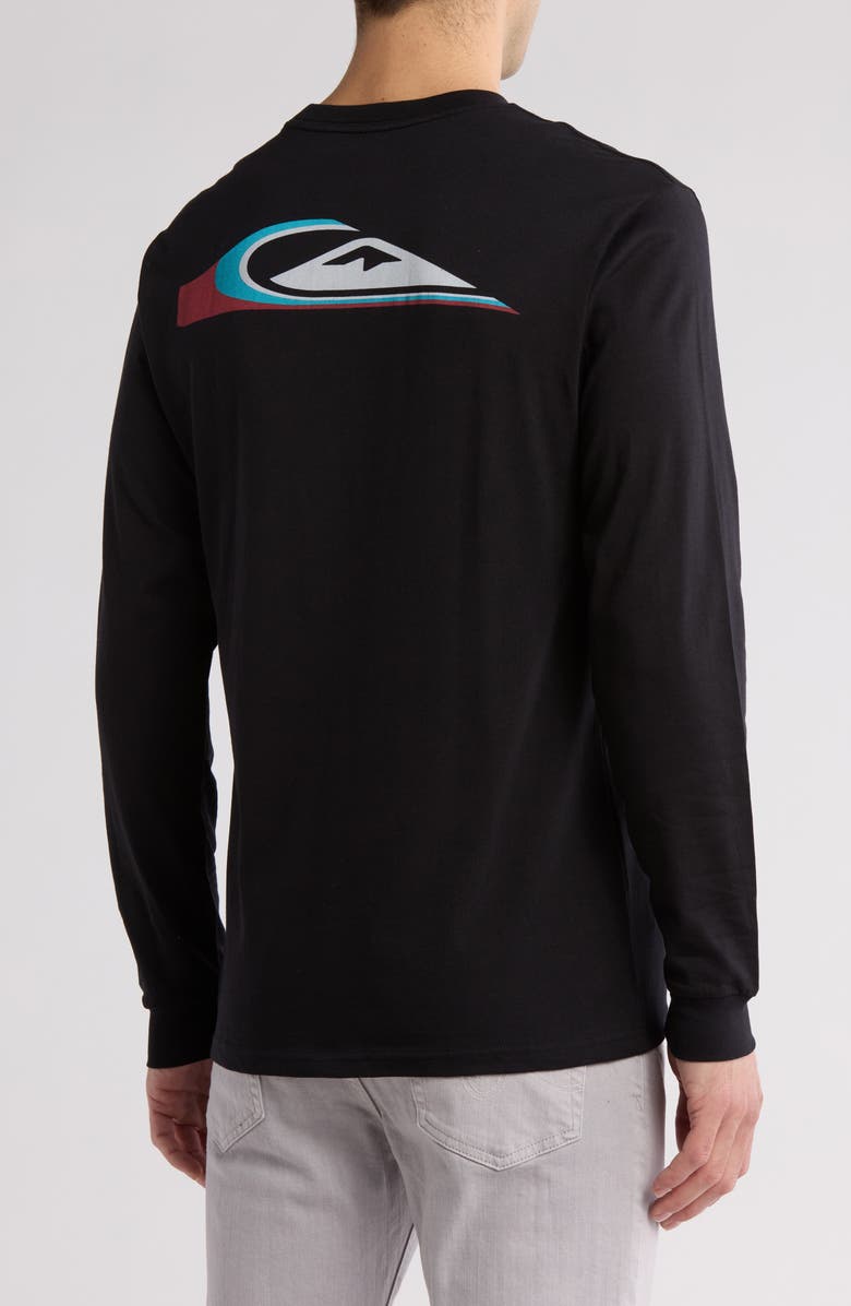 Quiksilver Warp Drive Long Sleeve T-Shirt, Alternate, color, 