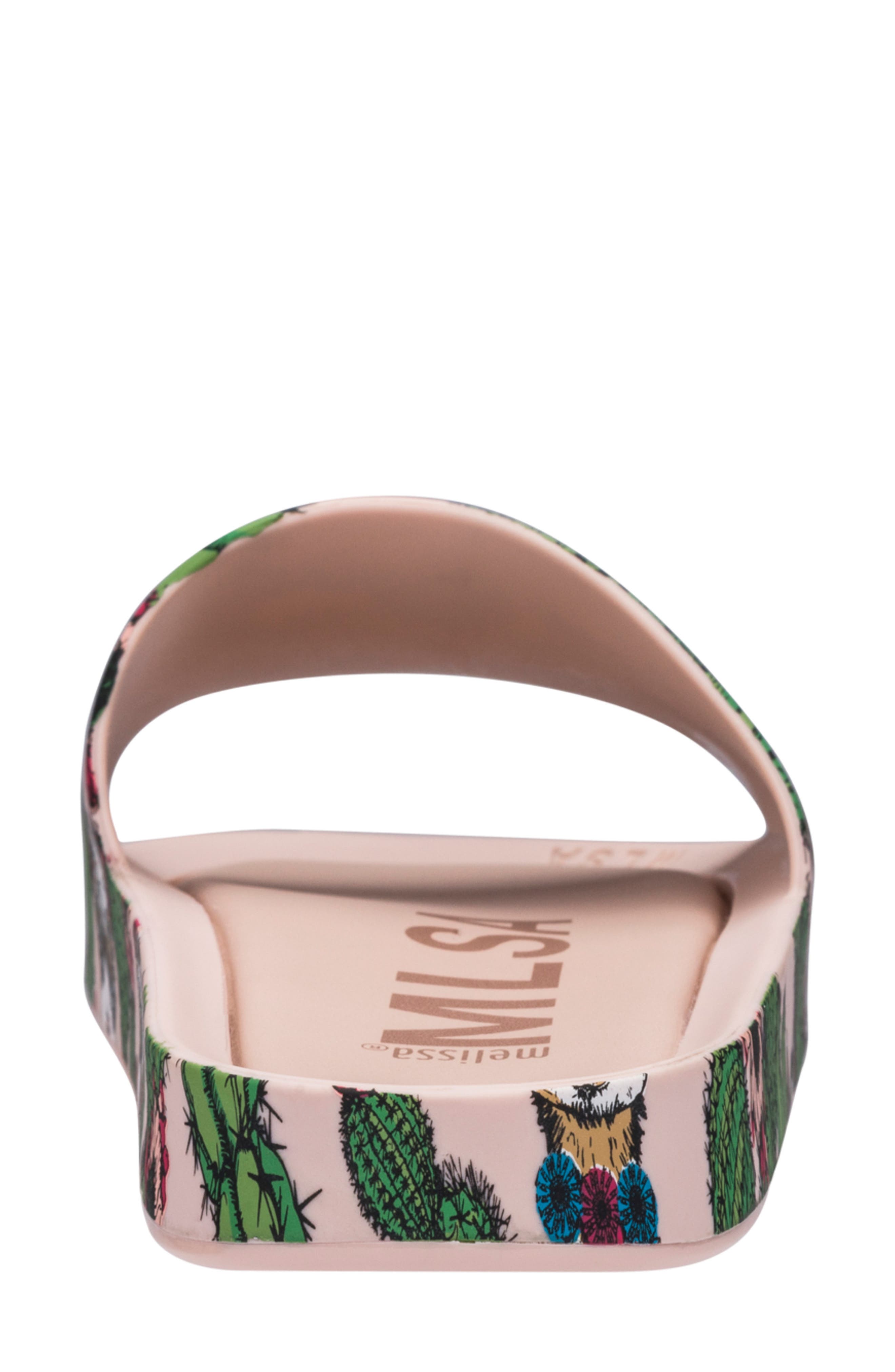 Beach Slide Sandal, Alternate, color, PEONY GREEN