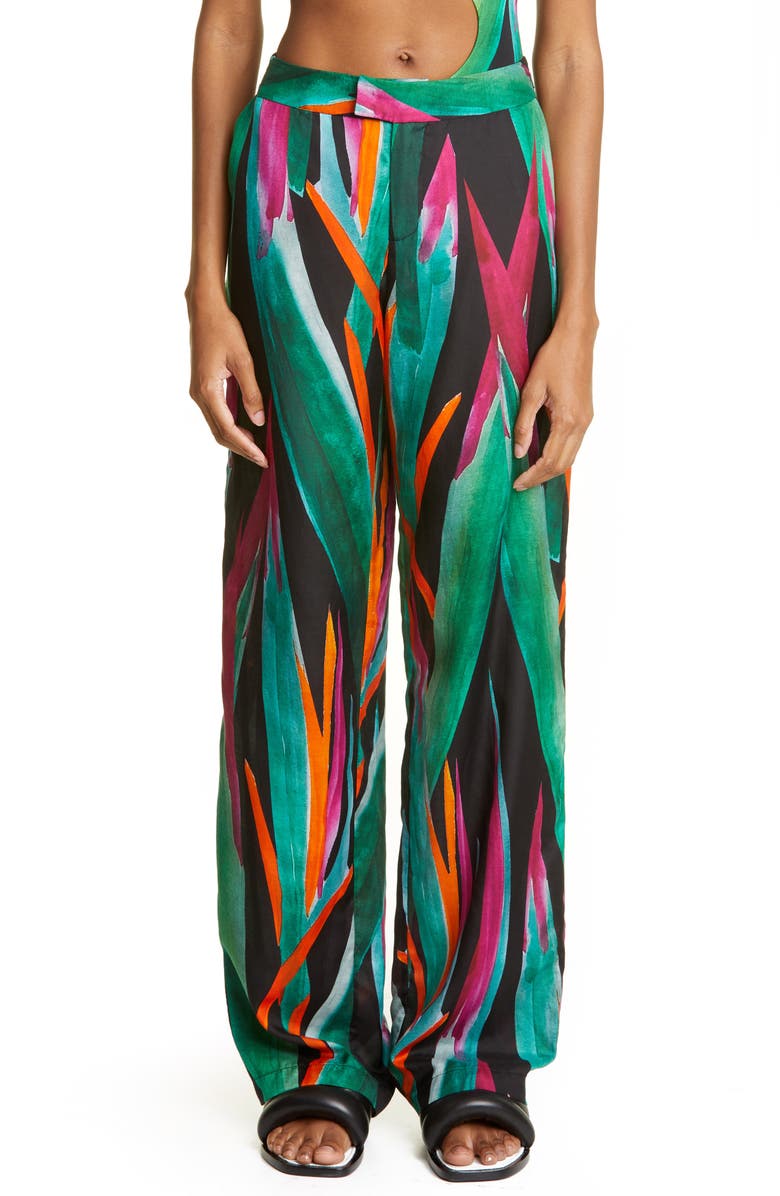 Louisa Ballou Half Moon One-Shoulder One-Piece Swimsuit, Alternate, color,