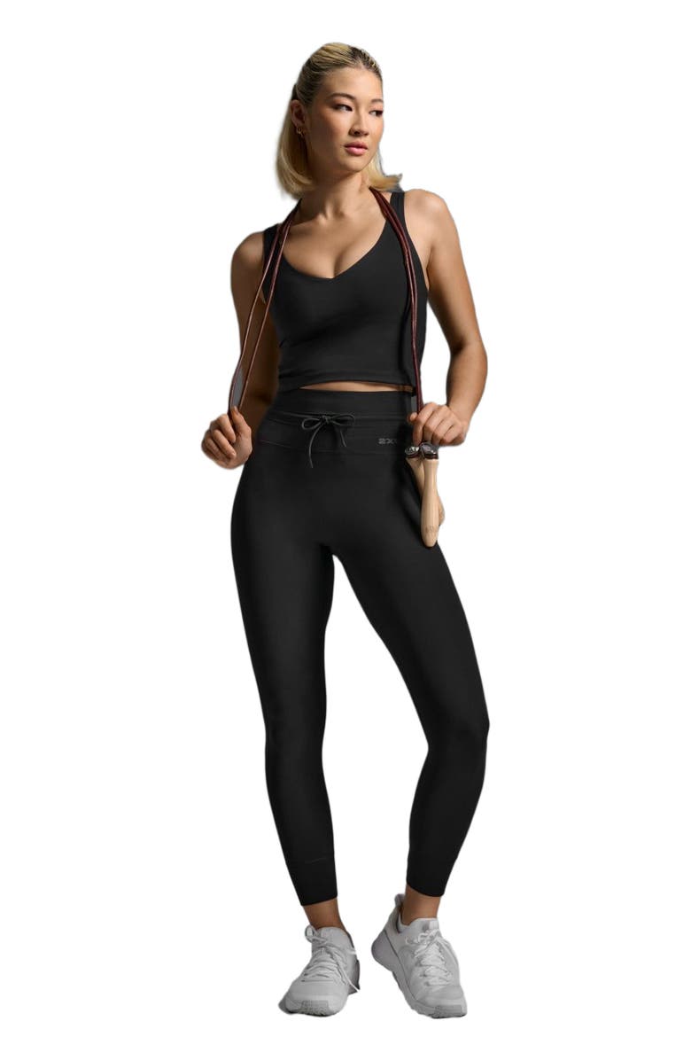 2XU Flex Drawcord Tight, Main, color, Black/Black