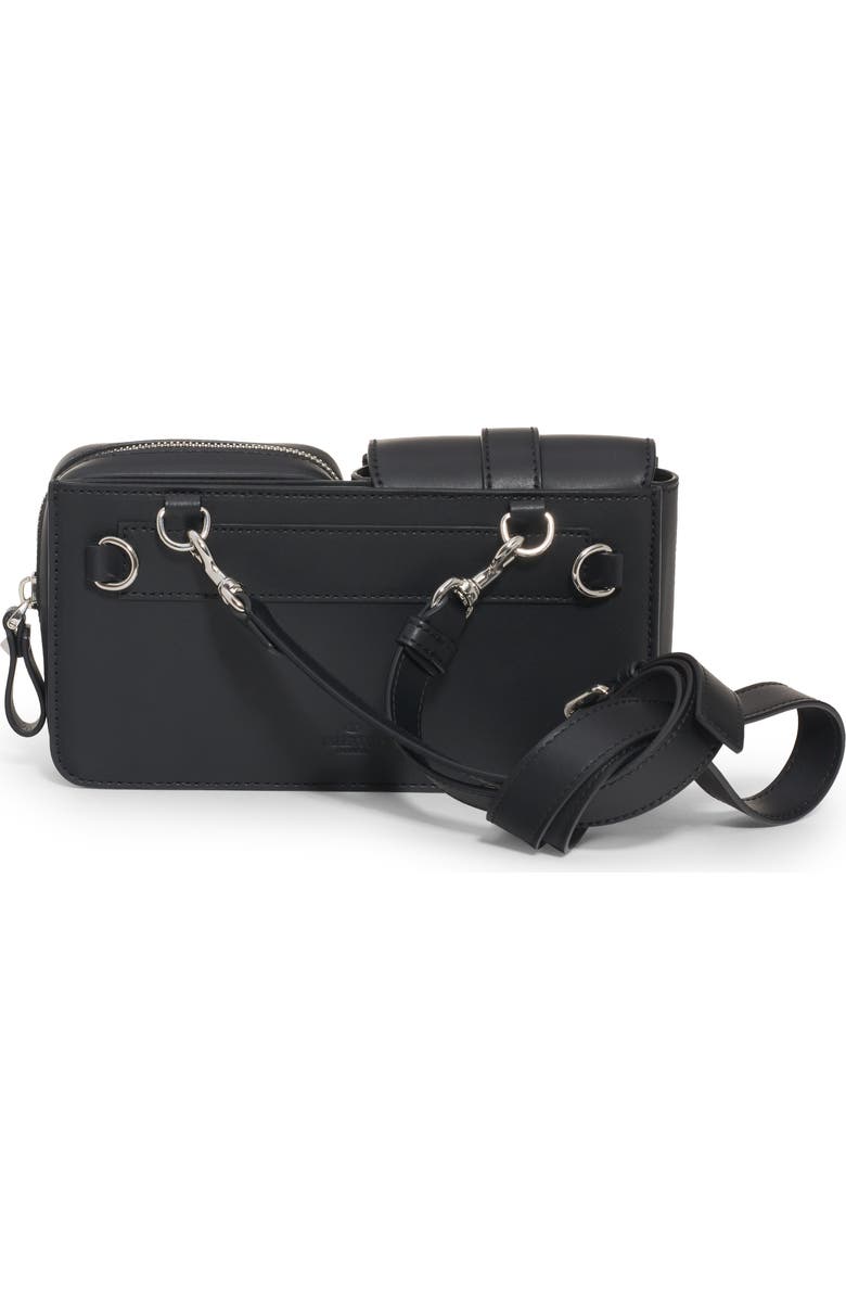 Valentino Garavani VLTN Leather Belt Bag, Alternate, color,