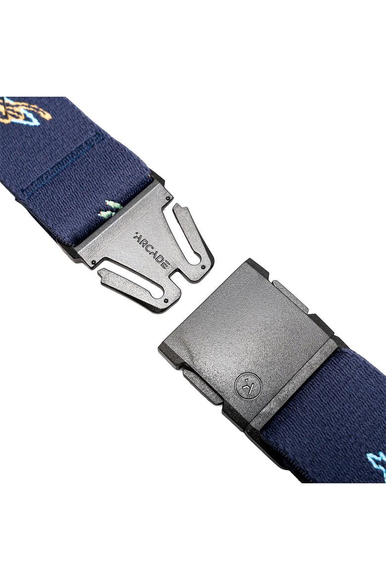 Save The Waves Belt, Alternate, color, Navy