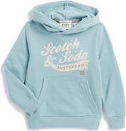 Scotch & Soda Kids' Graphic Logo Hoodie