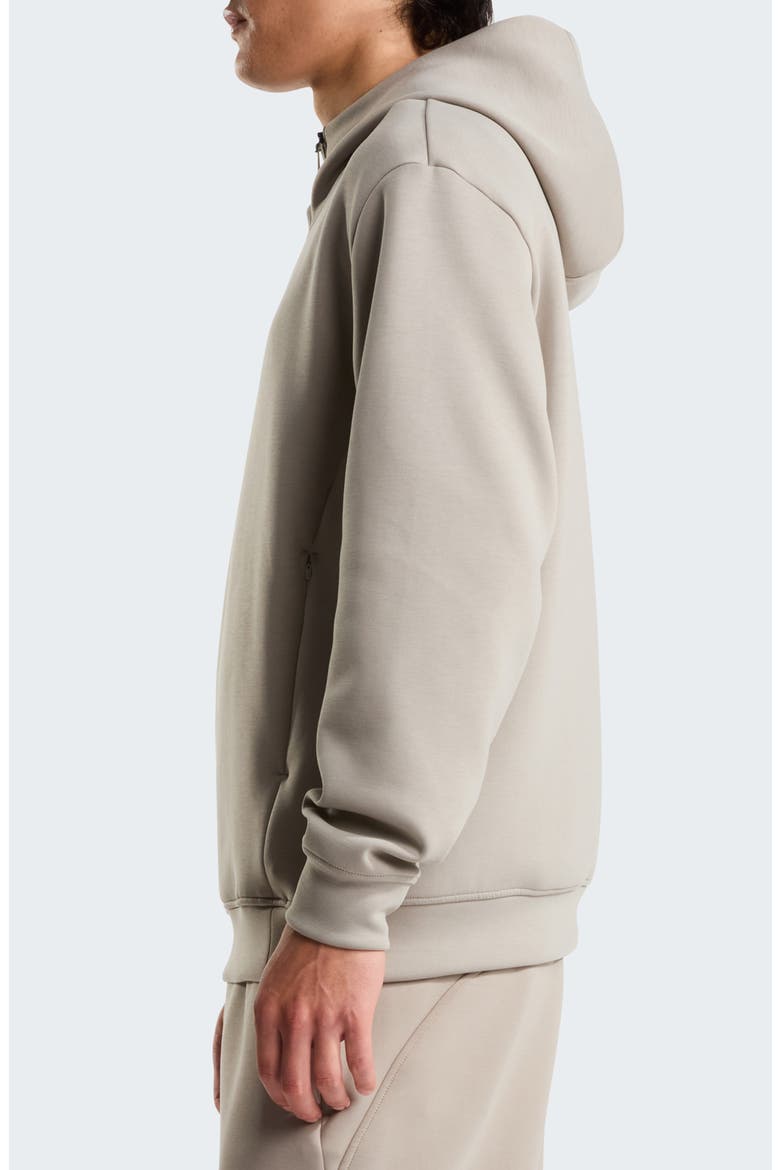 Dynamic Quarter Zip Hoodie, Alternate, color, STONE SLAB