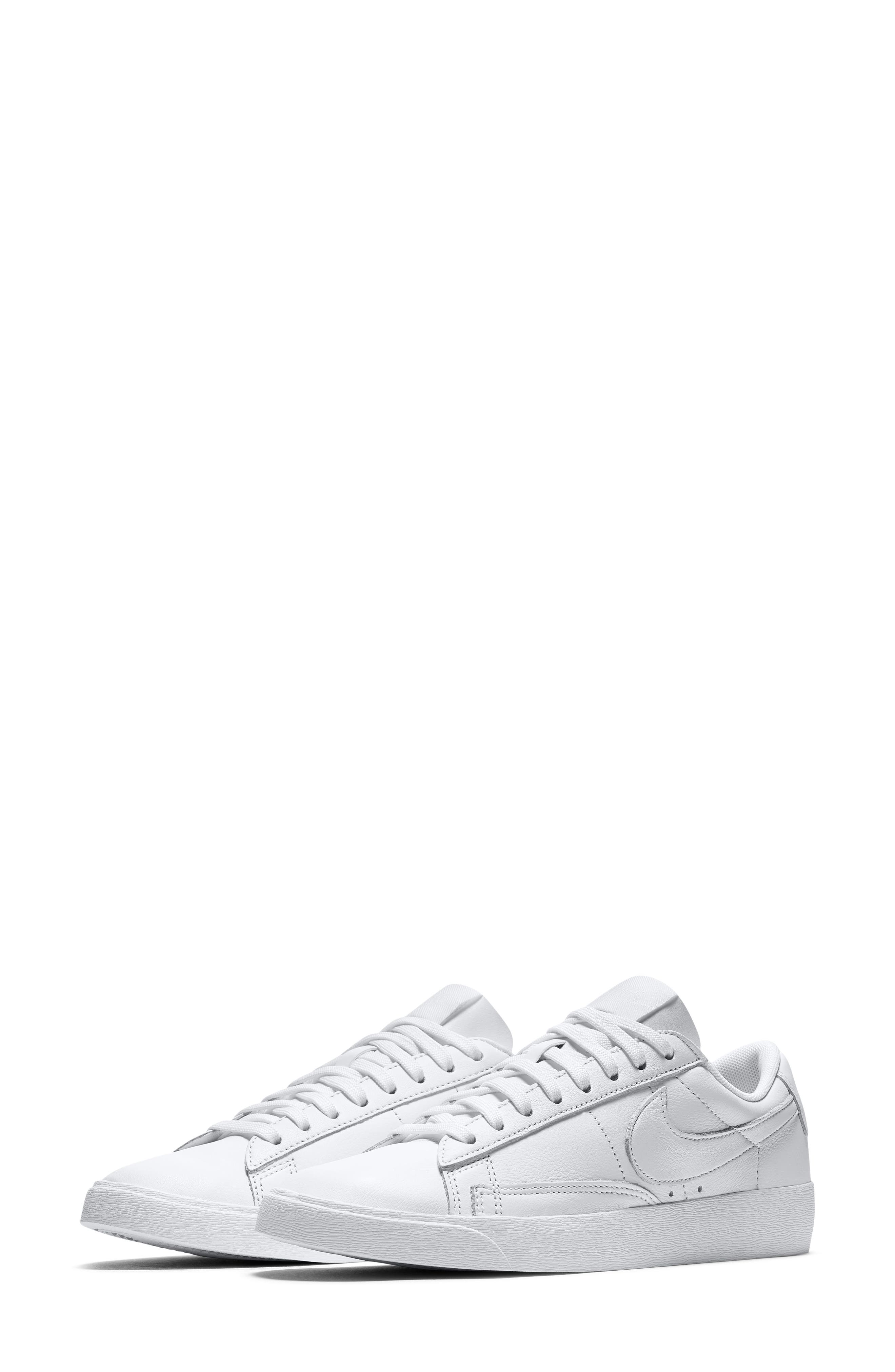Blazer Low SE Sneaker, Main, color, WHITE/ WHITE/ WHITE