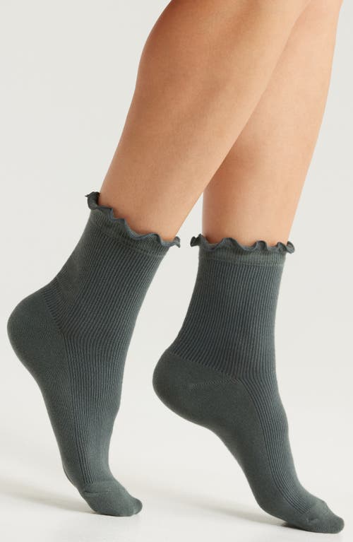 UGG(R) UGG(R) KARSYN LETTUCE EDGE CREW SOCKS