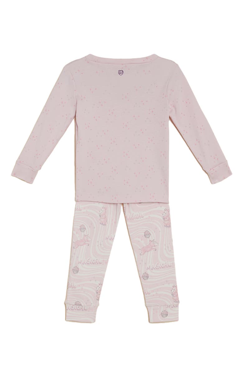 Unicorn PJ Set, Alternate, color, Multi Color