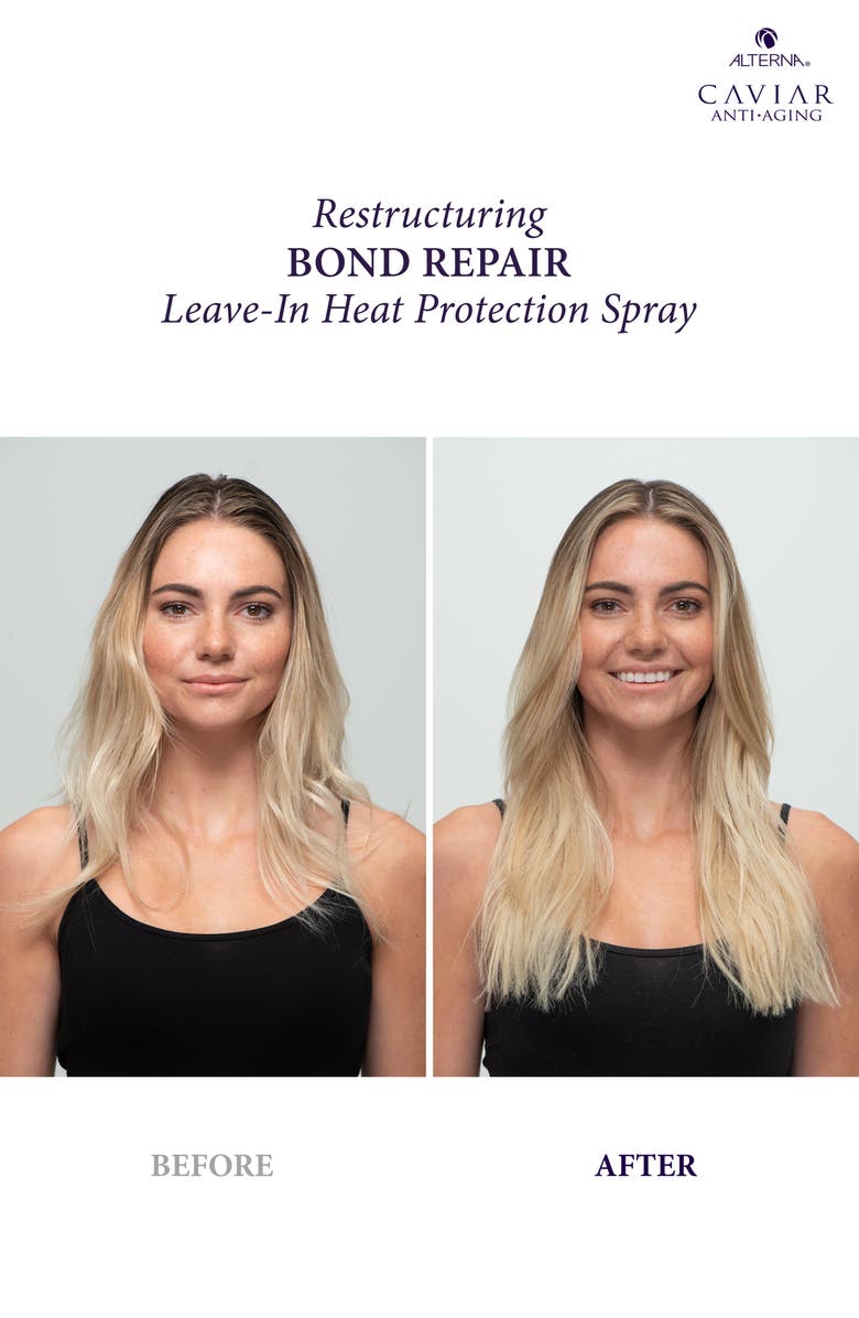 ALTERNA<sup>®</sup> Caviar Anti-Aging Restructuring Bond Repair Leave-in Heat Protection Spray, Alternate, color, 