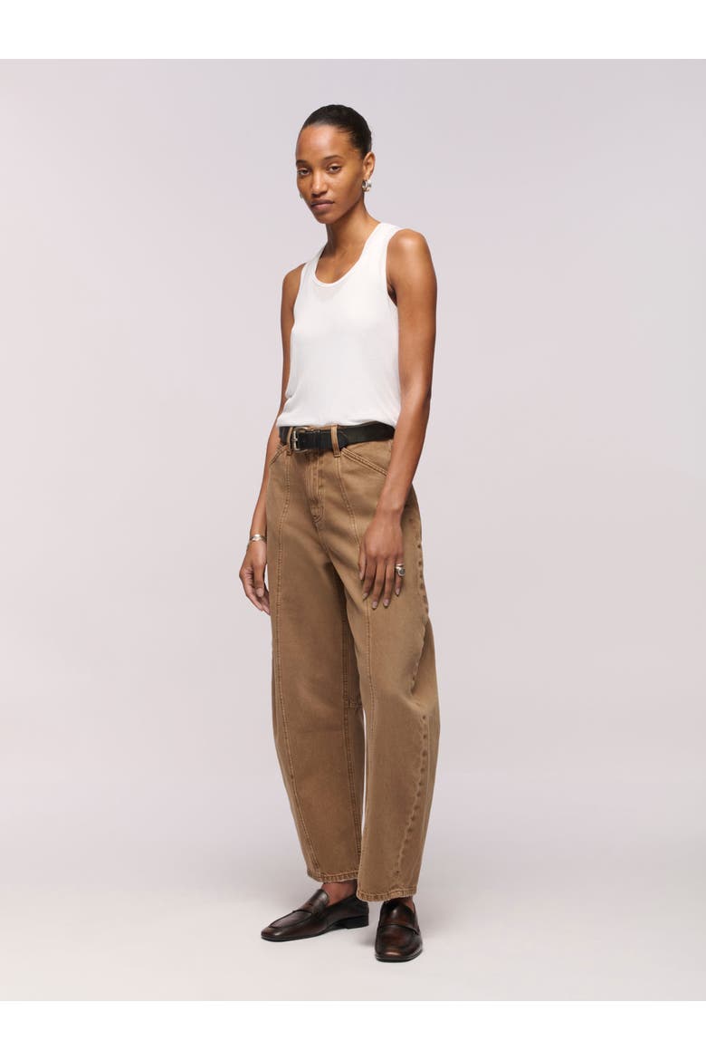 Lido Ankle Jean, Main, color, Oak Brown