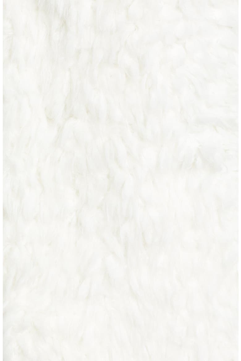 Chillout Faux Fur Jacket, Alternate, color, WHITE