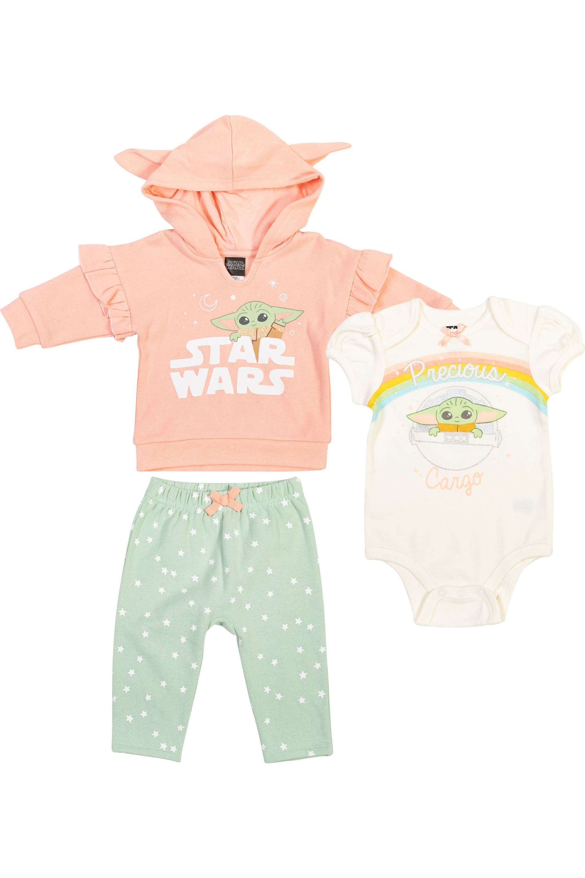 selected Grogu Peach Mint