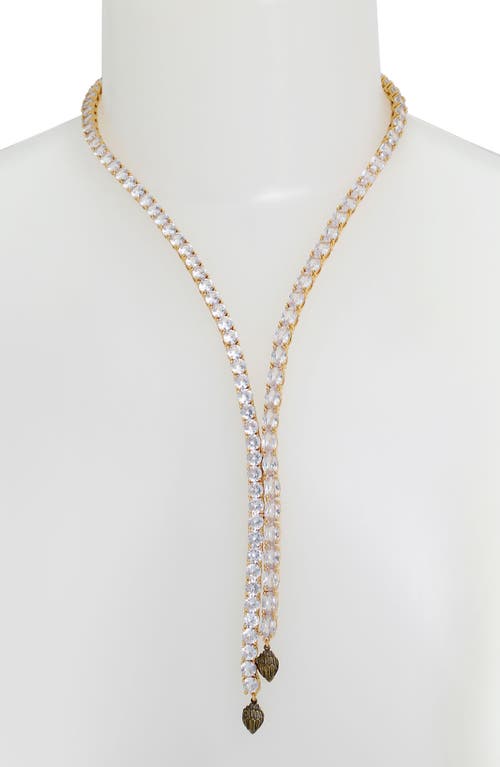 KURT GEIGER KURT GEIGER LONDON EAGLE CRYSTAL TENNIS Y-NECKLACE