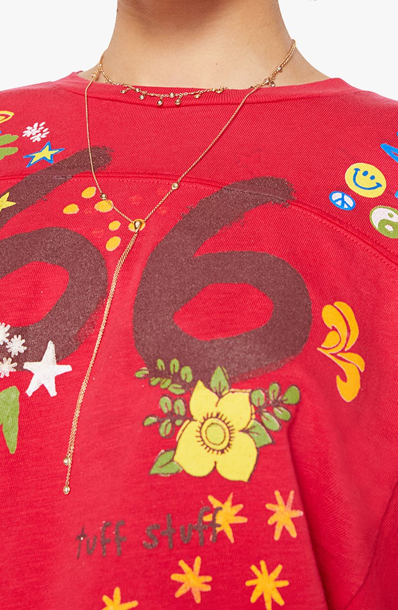 MOTHER The Footballer Long Sleeve T-Shirt, Alternate, color, Tuff Stuff