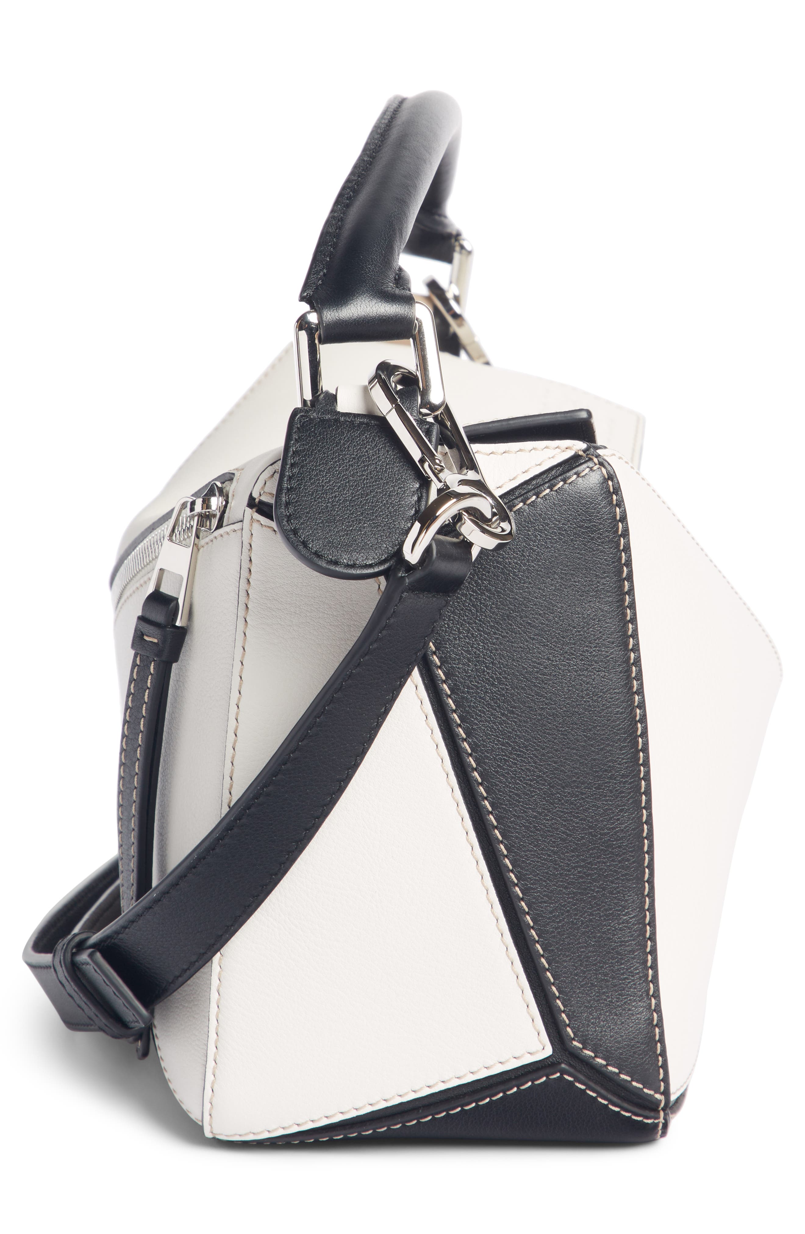 Loewe Puzzle Calfskin Leather Bag, Alternate, color, 