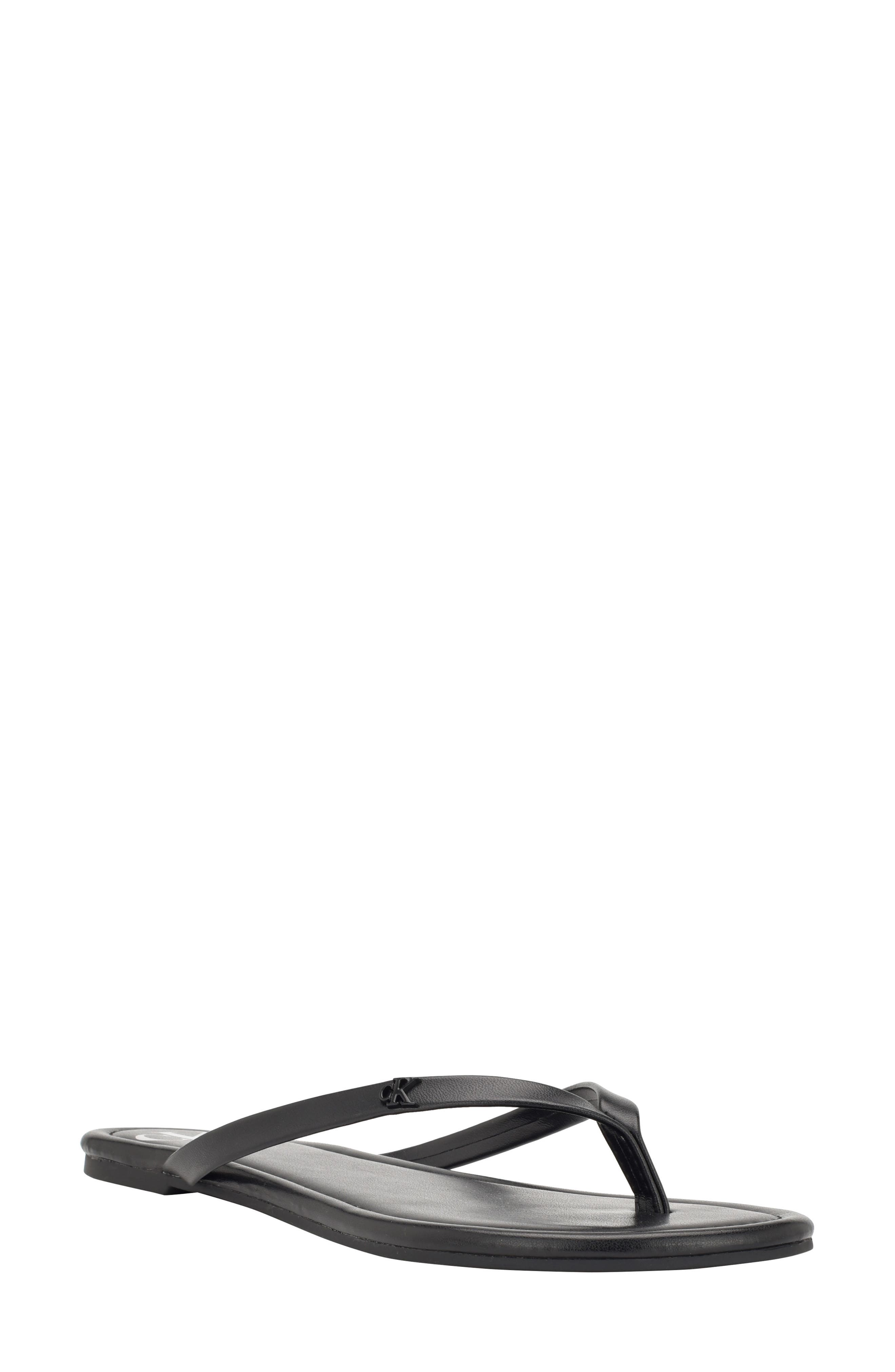 Calvin Klein Crude Flip Flop, Main, color, 