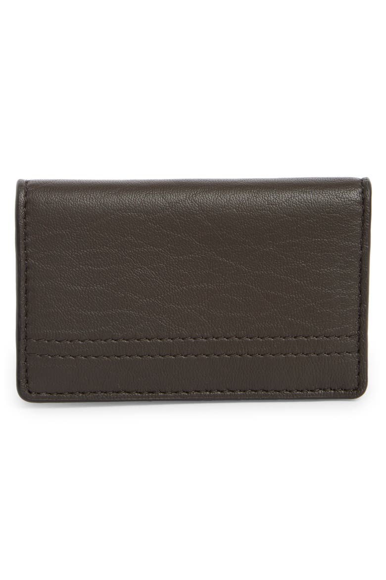 Gear Pocket Organizer Leather Card Case, Alternate, color, PEPE