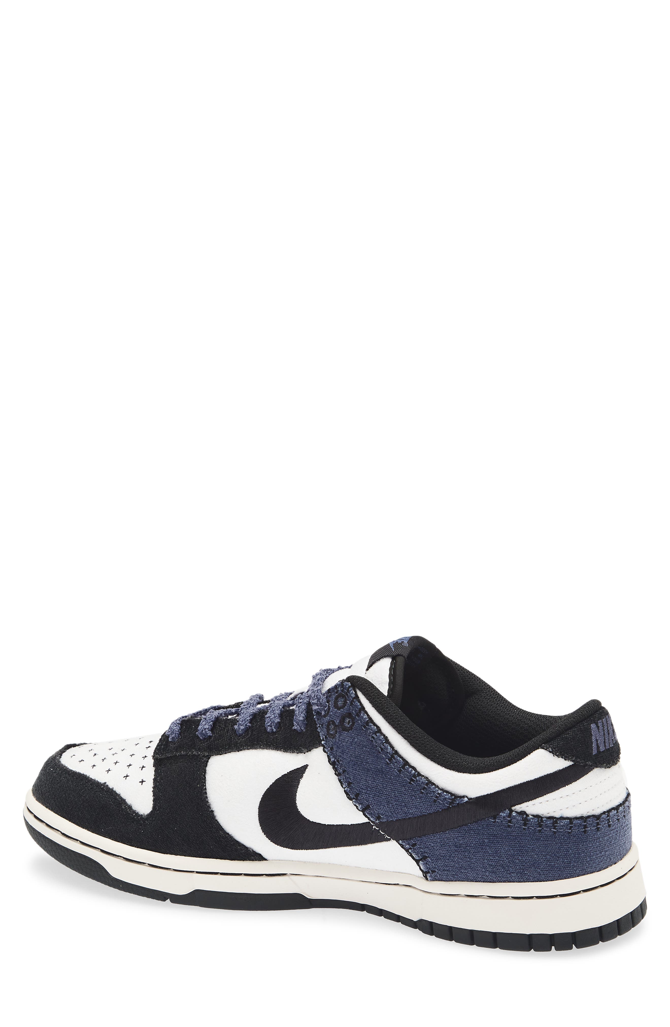 Nike Dunk Low Basketball Sneaker, Alternate, color, White/ Off Noir