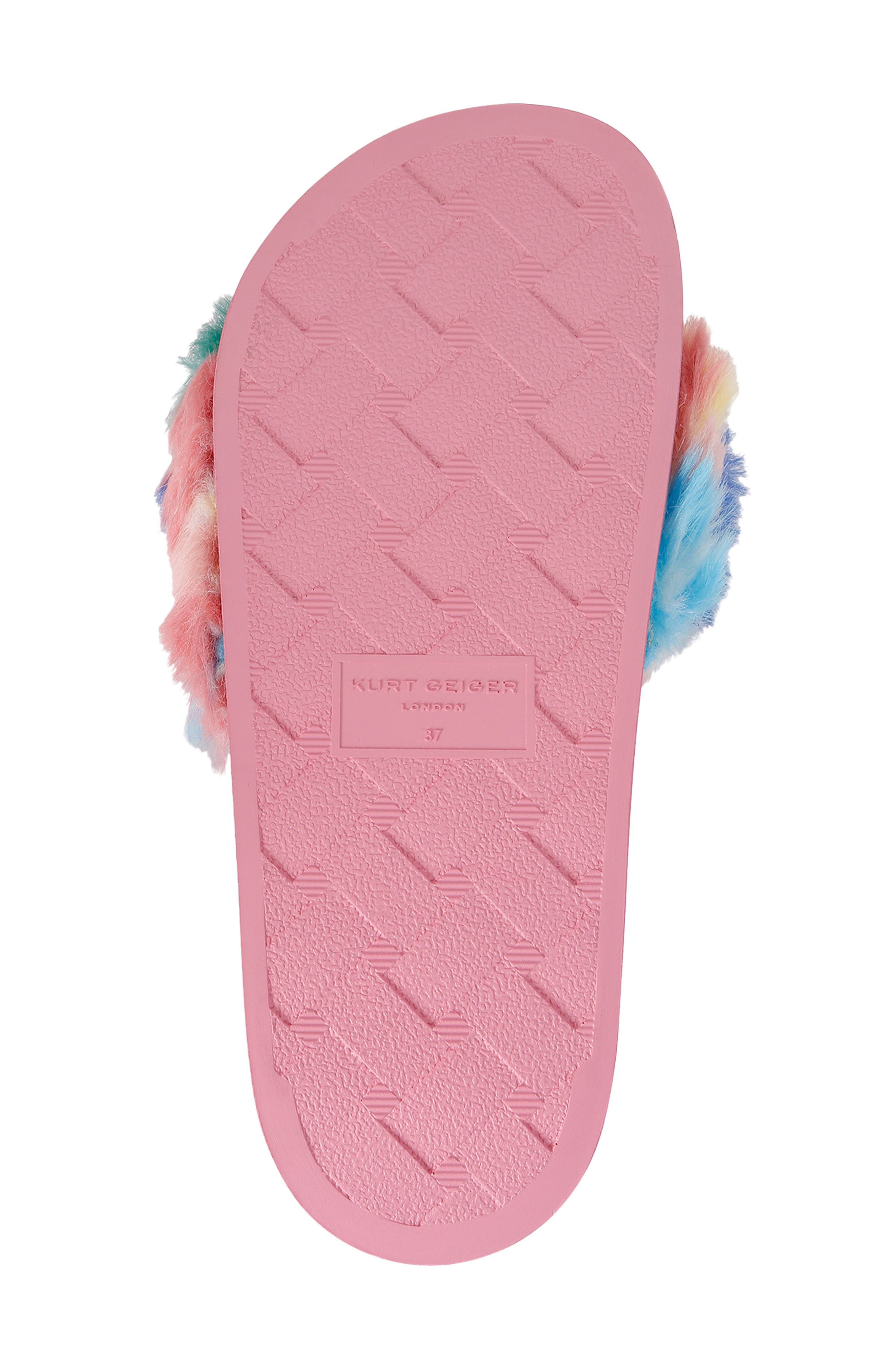 Meena Mascot Slide Sandal, Alternate, color, OPEN PINK