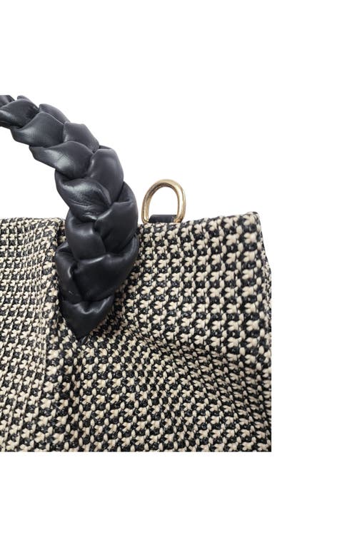 Jelavu Mathilda Woven Raffia & Leather Shoulder Bag