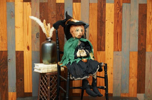 Gallerie Ii Yolanda Joe Spencer Gathered Traditions Halloween Art Doll Figure In Multi