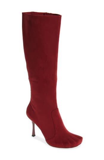 Jeffrey Campbell Darling Pointed-toe Knee-high Pointed-toe Dress Boots