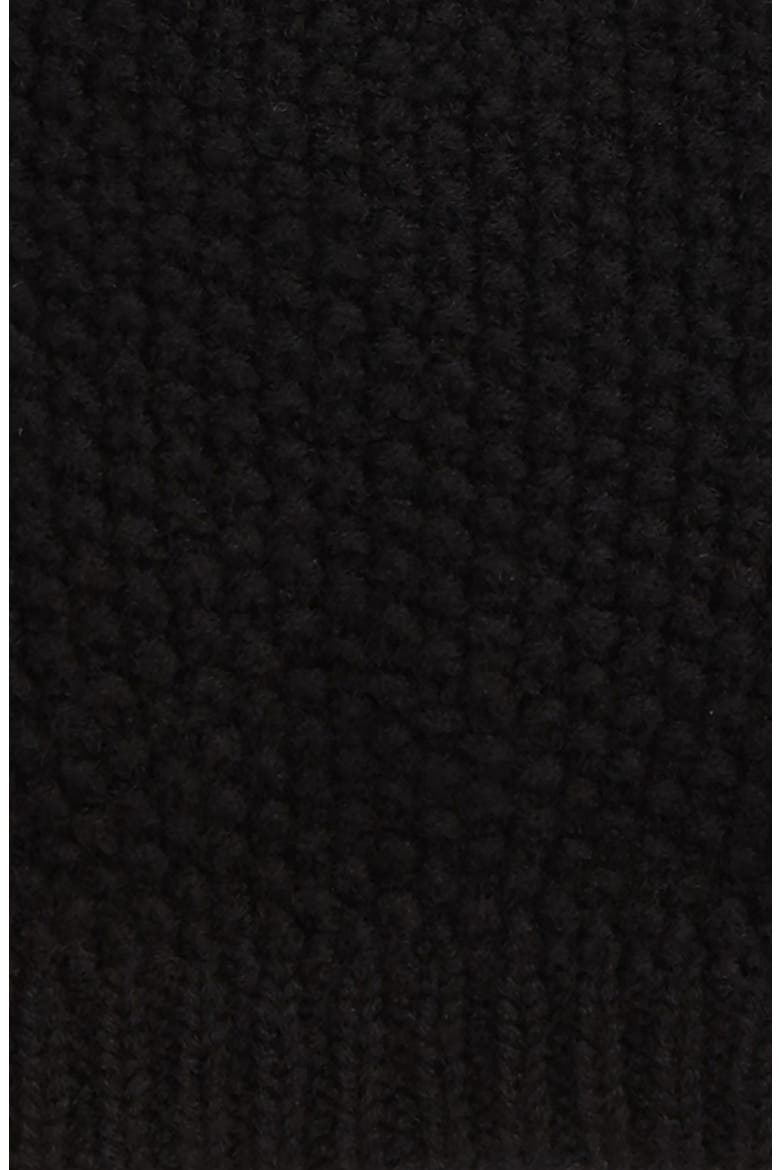 Knit Beanie, Alternate, color, BLACK
