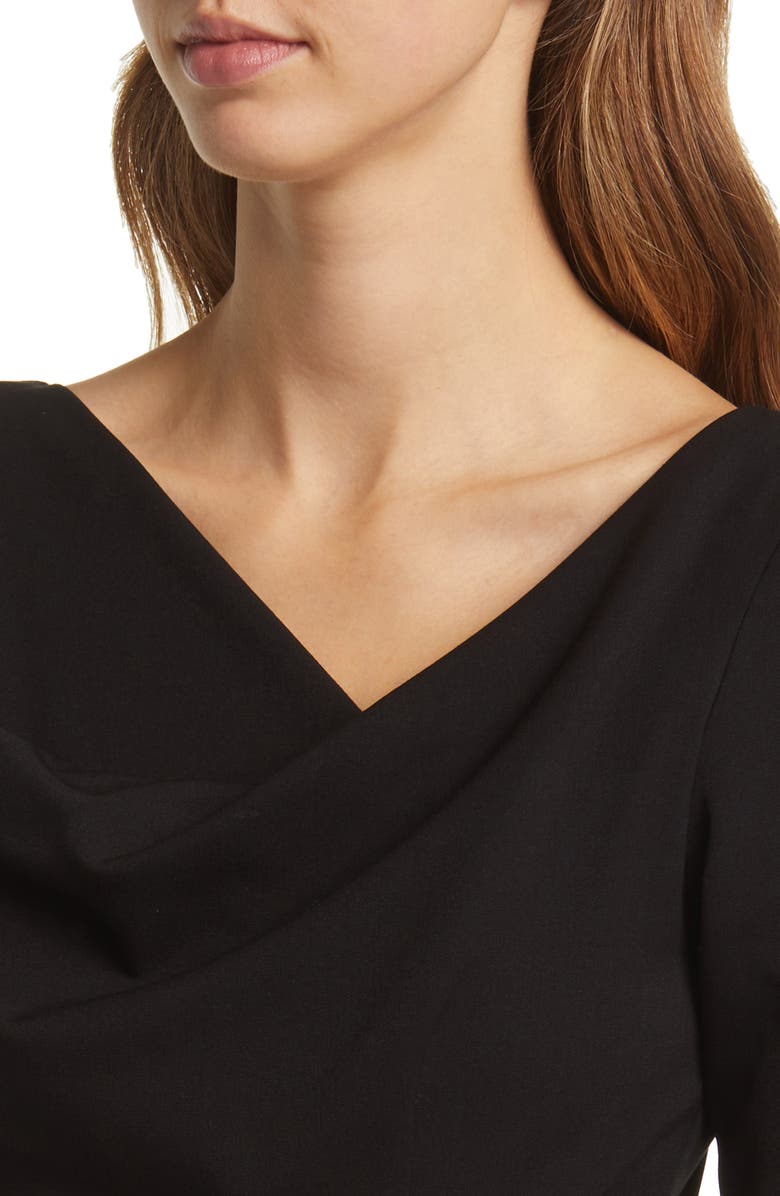 Black Halo Jackie Belted Wide Leg Jumpsuit, Alternate, color, 