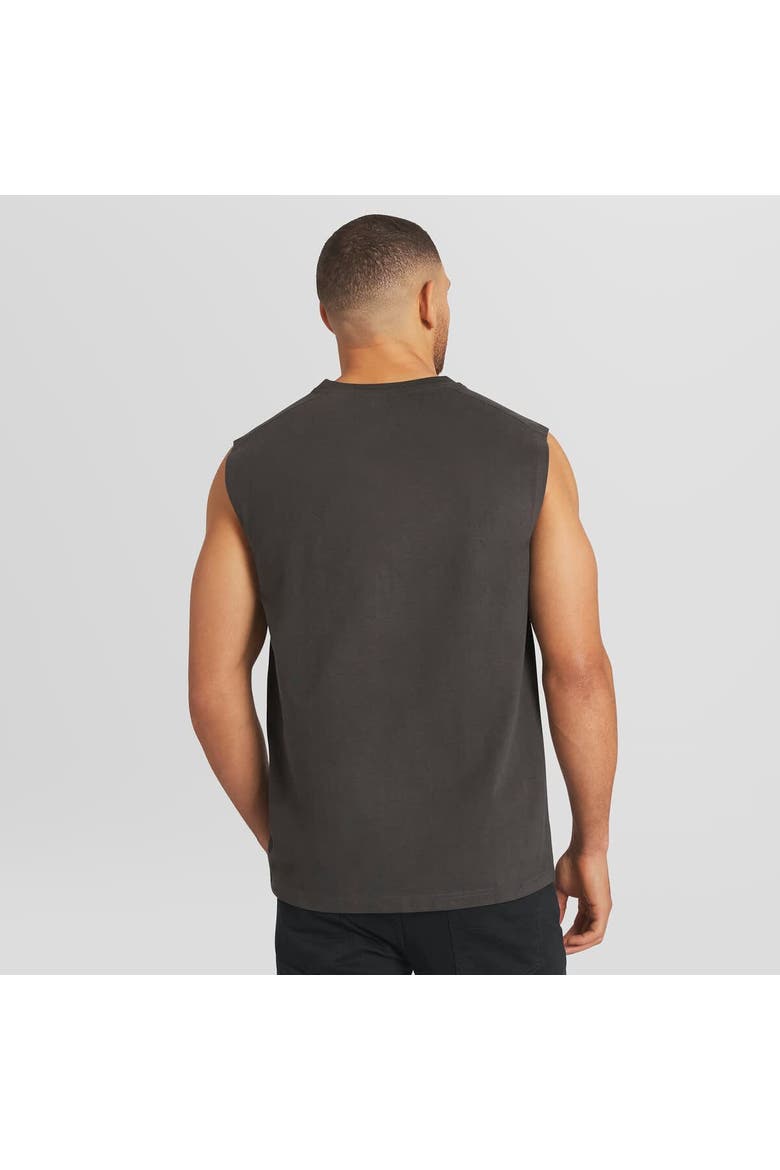 Men's Darius Rucker Collection by Fanatics  Charcoal San Diego Padres Muscle Tank Top, Alternate, color, Charcoal