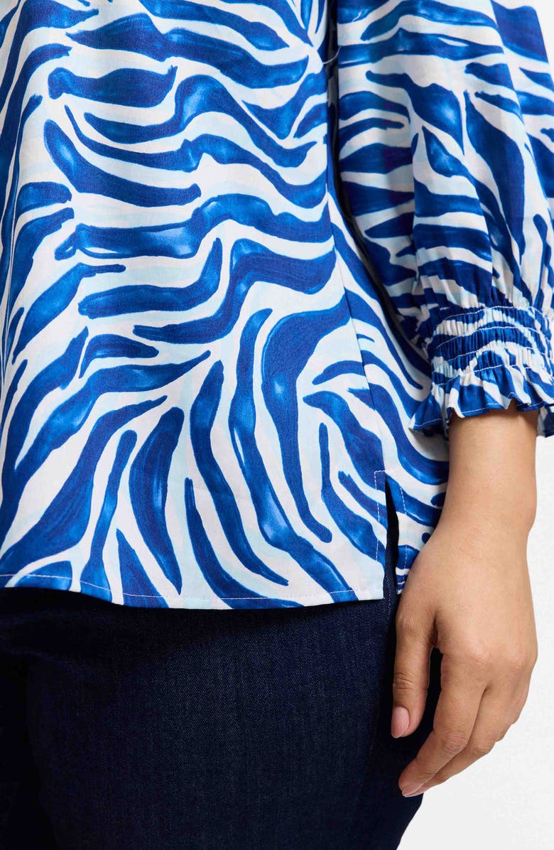 Foxcroft Alexis Print Popover Shirt, Alternate, color, 