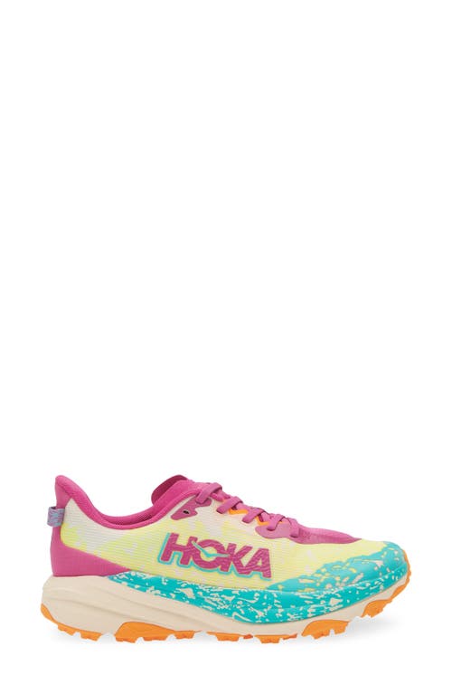 Hoka Kids' Speedgoat 6 Trail Running Shoe In Multi