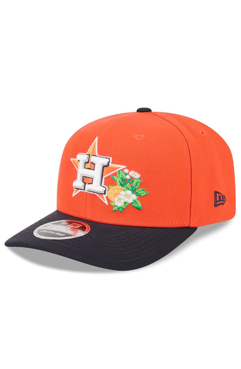 New Era Men's New Era  Orange/Navy Houston Astros 2026 Spring Training 9SEVENTY Adjustable Hat, Alternate, color, Orange