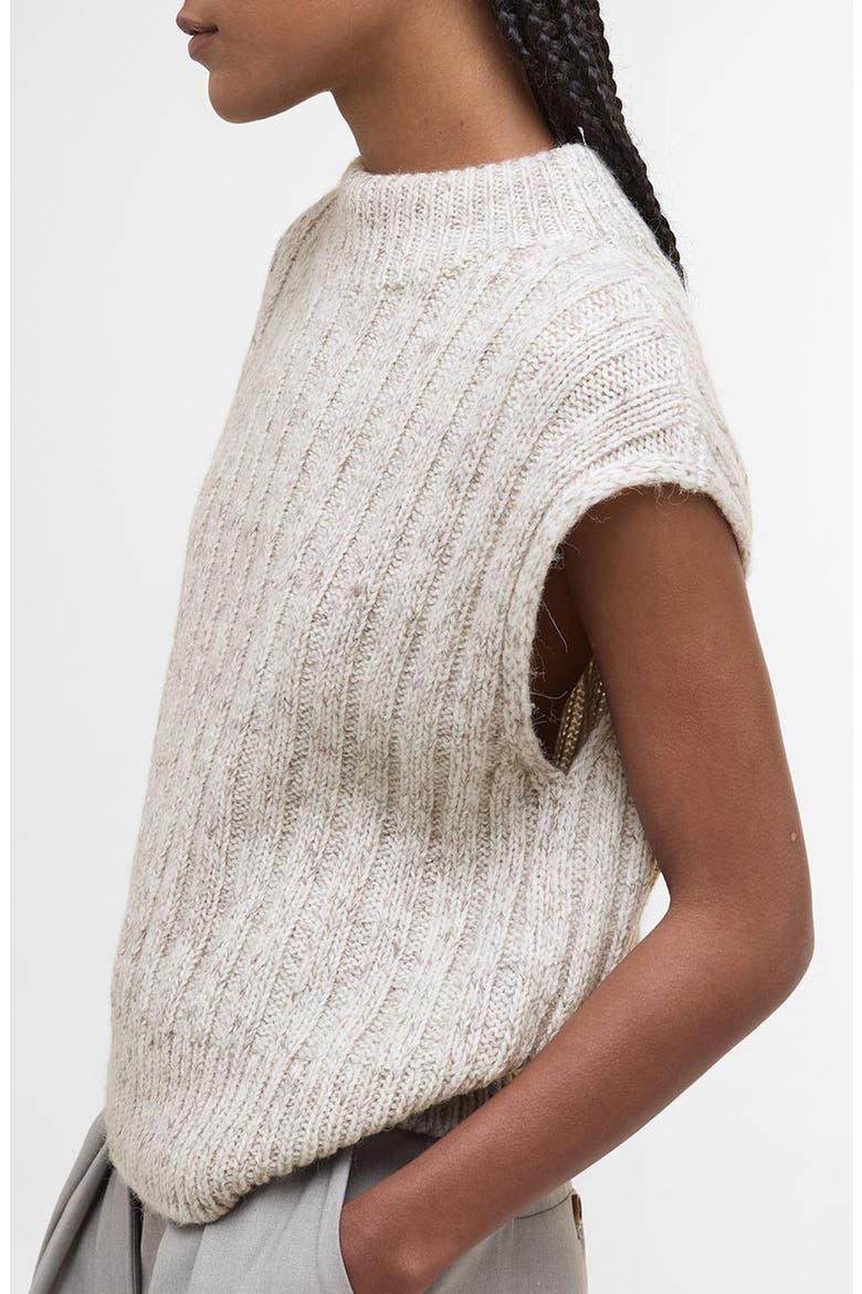 Anastasia Wool Blend Sweater Vest, Alternate, color, OAT