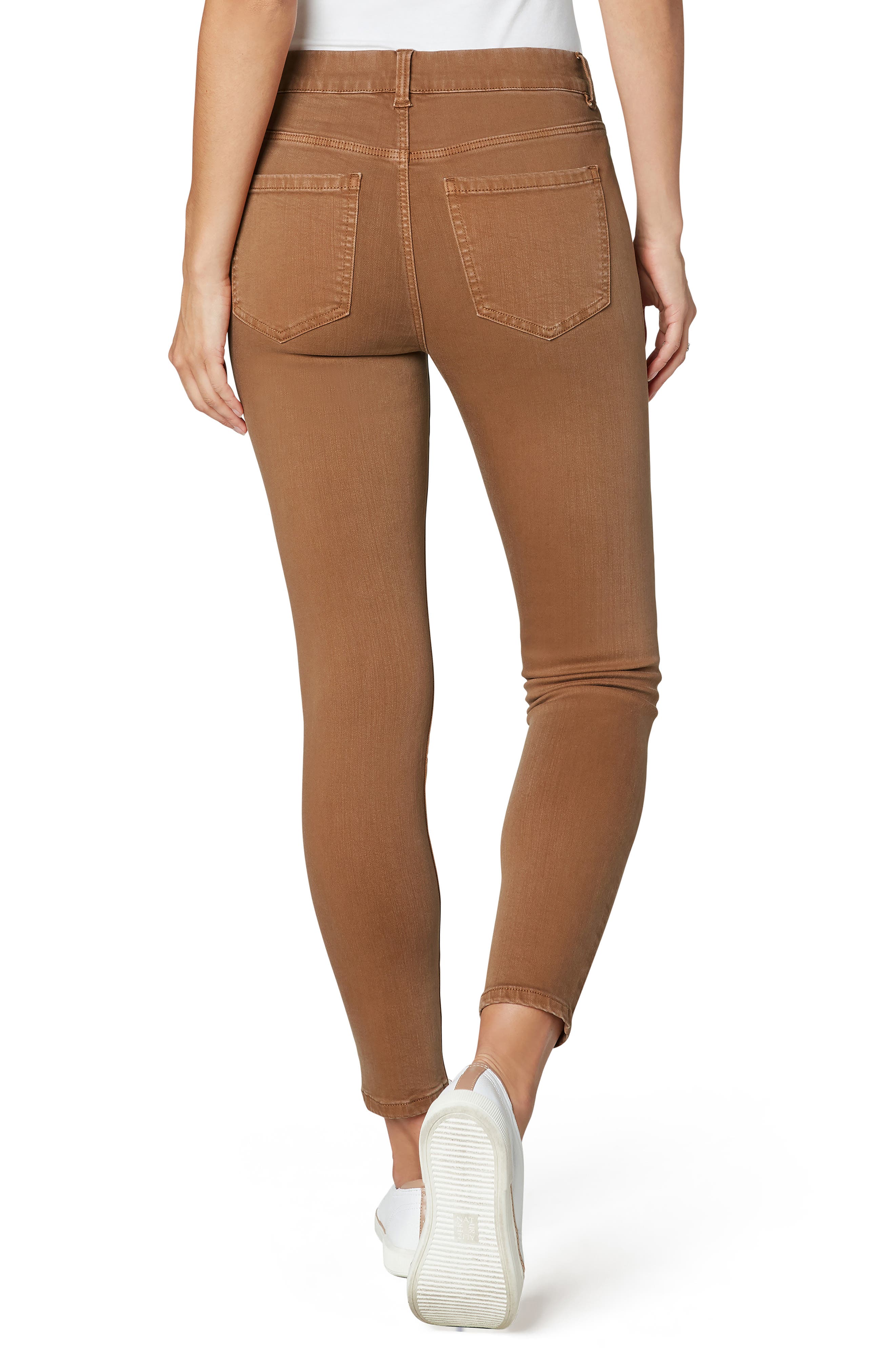 Black Gia Glider Ankle Skinny
