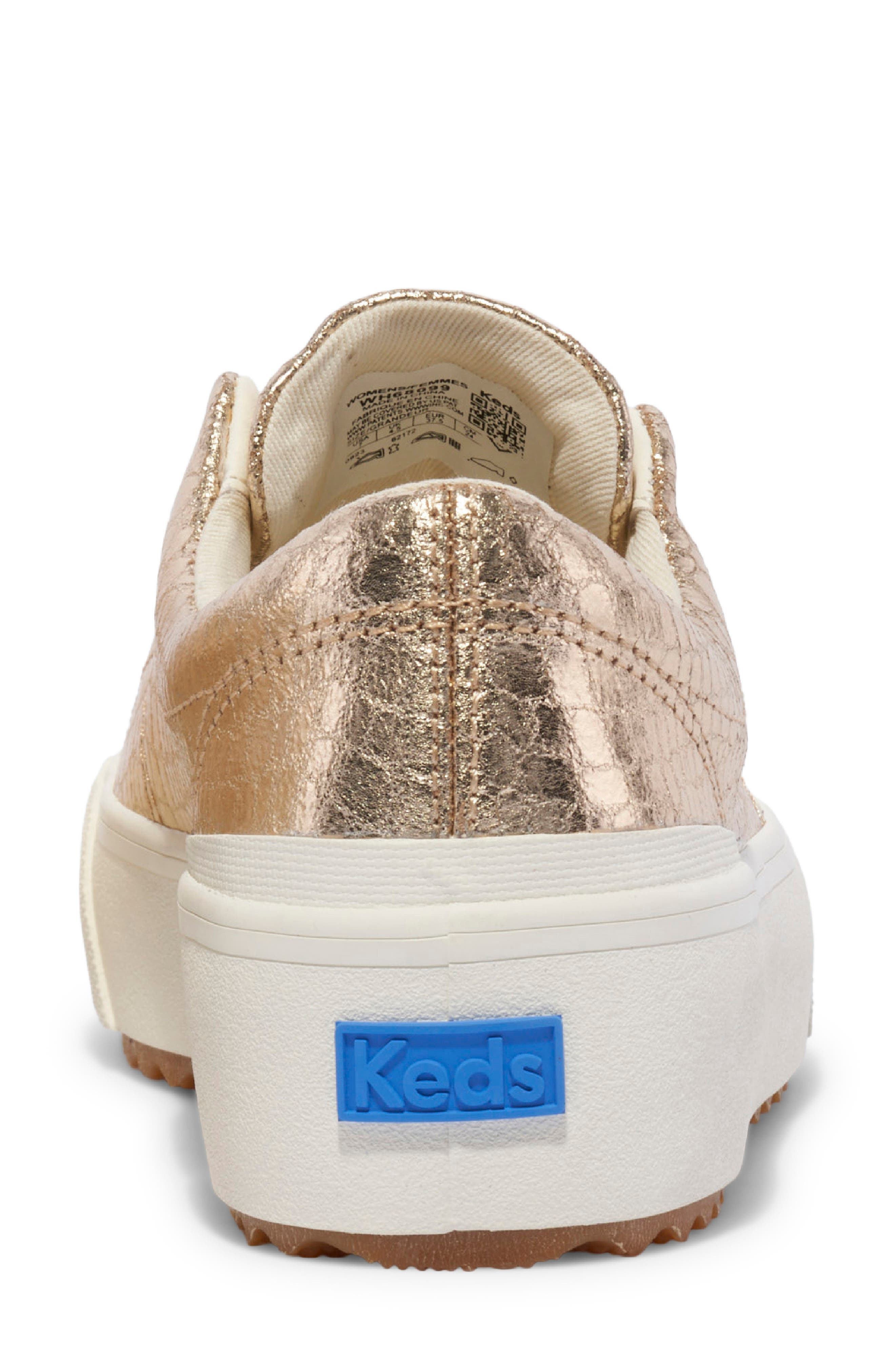 Keds<sup>®</sup> Remi Platform Sneaker, Alternate, color, Champagne Leather