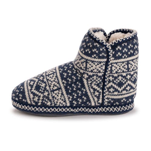 Muk Luks Leigh Bootie Slipper In Multi
