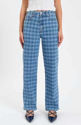 DAZE 1999 Ripped High Waist Straight Leg Jeans