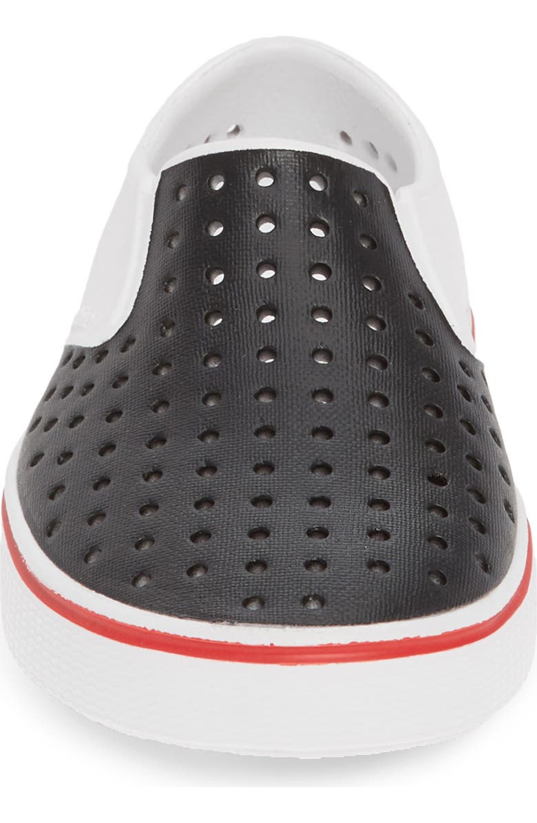 Native Shoes Miles Colorblock Slip-On Vegan Sneaker, Alternate, color,